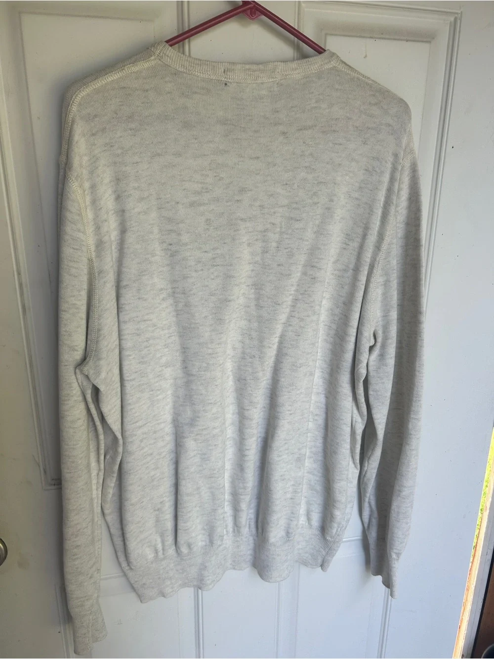 J. Crew Men’s Crewneck Sweater in Heather Gray